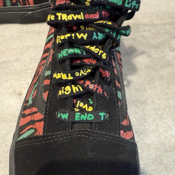 Vans x A Tribe‎ Called Quest Mens Shoes ATCQ Black Mens Size 10.5 main image 4
